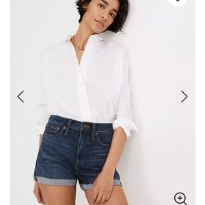 Madewell High-Rise Denim Short Danny Wash Size 30